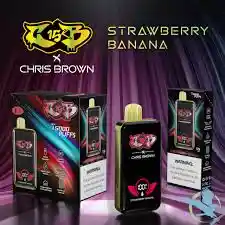 Vaporizador Chris Brown 15,000 Puffs Strawberry Banana