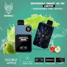 Vaporizador Snow Wolf 15,000 Puffs Double Apple