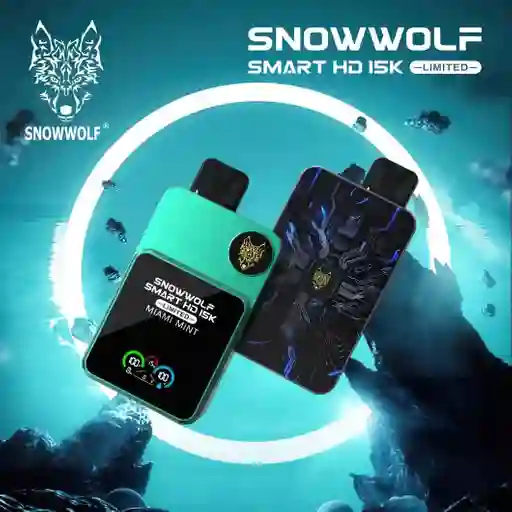 Vaporizador Snow Wolf 15,000 Pffs Miami Mint