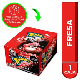 Bubballo Sabor Fresa Cjx47und/240gr