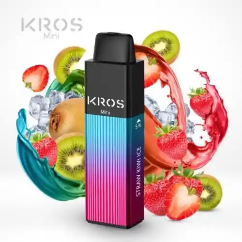 Vape Kros Mini 4.000 Puffs Straw Kiwi Ice