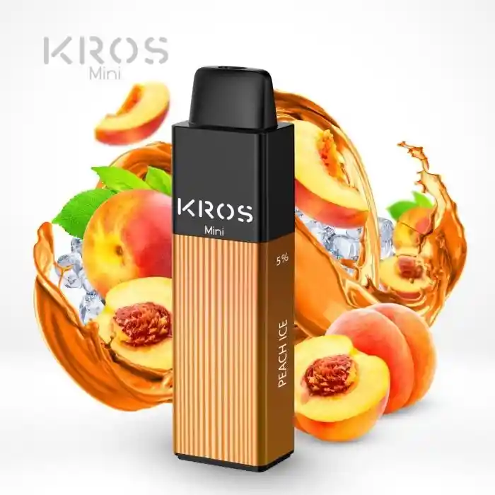 Vape Kros Mini 4.000 Puffs Peach Ice