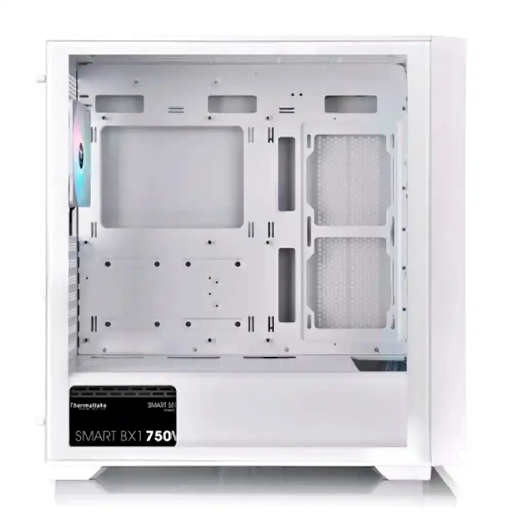 Caja E-atx Thermaltake H390 Tg Atgb Snow (750w 80 Plus Bronze)