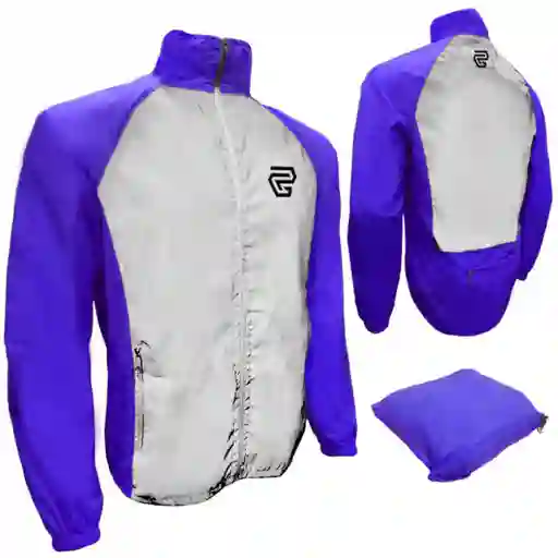 Chaqueta Cortaviento Portable Gp Lady Tela 100% Reflectiva Disponible Talla S