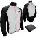 Chaqueta Cortaviento Portable Gp Lady Tela 100% Reflectiva Disponible Talla S