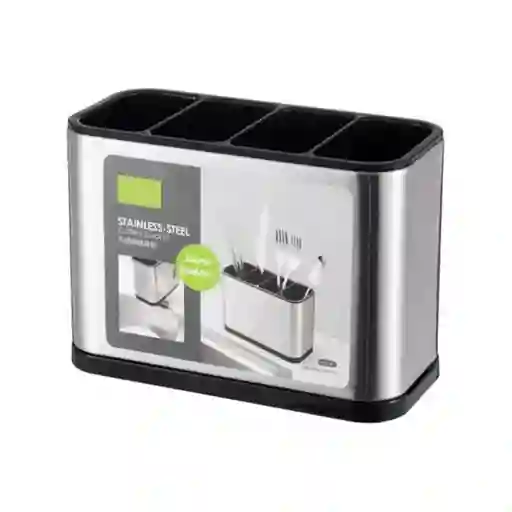 Portacubiertos De Cocina Soporte Para Cubiertos De Acero Color Unit