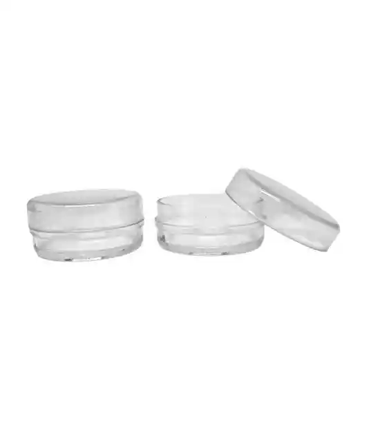 Pote Plástico Para Cremas X25 5ml Con Tapa