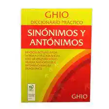 Diccionario Sinónimos Y Antónimos