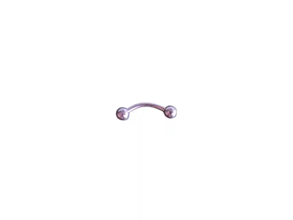 Piercing Curvo Acero