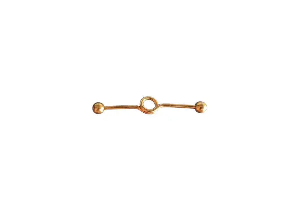 Piercing Barra Curvo Acero