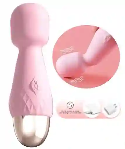 Vibrador Hitachi Lunara Rosado