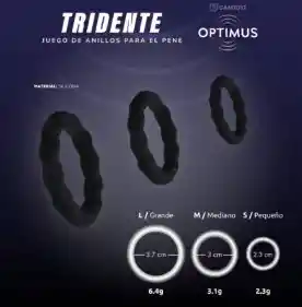 Anillos Para El Pene Tridente Optimus