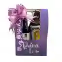 Kit Día De Regalo Para Ti Mujer - Vino Piccolo + Hard Seltzer + Galletas