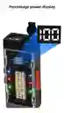 Linterna De Emergencia Con Power Bank Y Alarma, 3 Modos De Iluminación, Batería Recargable