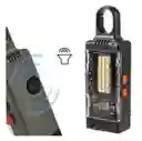Linterna De Emergencia Con Power Bank Y Alarma, 3 Modos De Iluminación, Batería Recargable