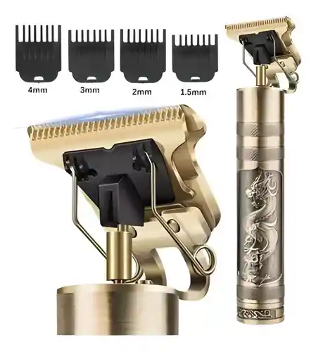 Máquina Cortadora De Cabello, Barba, Corporal, Barba, Bigote, Axilas, Piernas, Recargable - Patillera Buda Pro