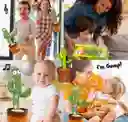 Cactus Bailarín Recargable, Canta E Imita La Voz