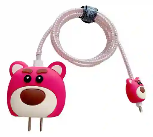 Estuche Protector Forro Cargador Para Iphone Cubo 20w