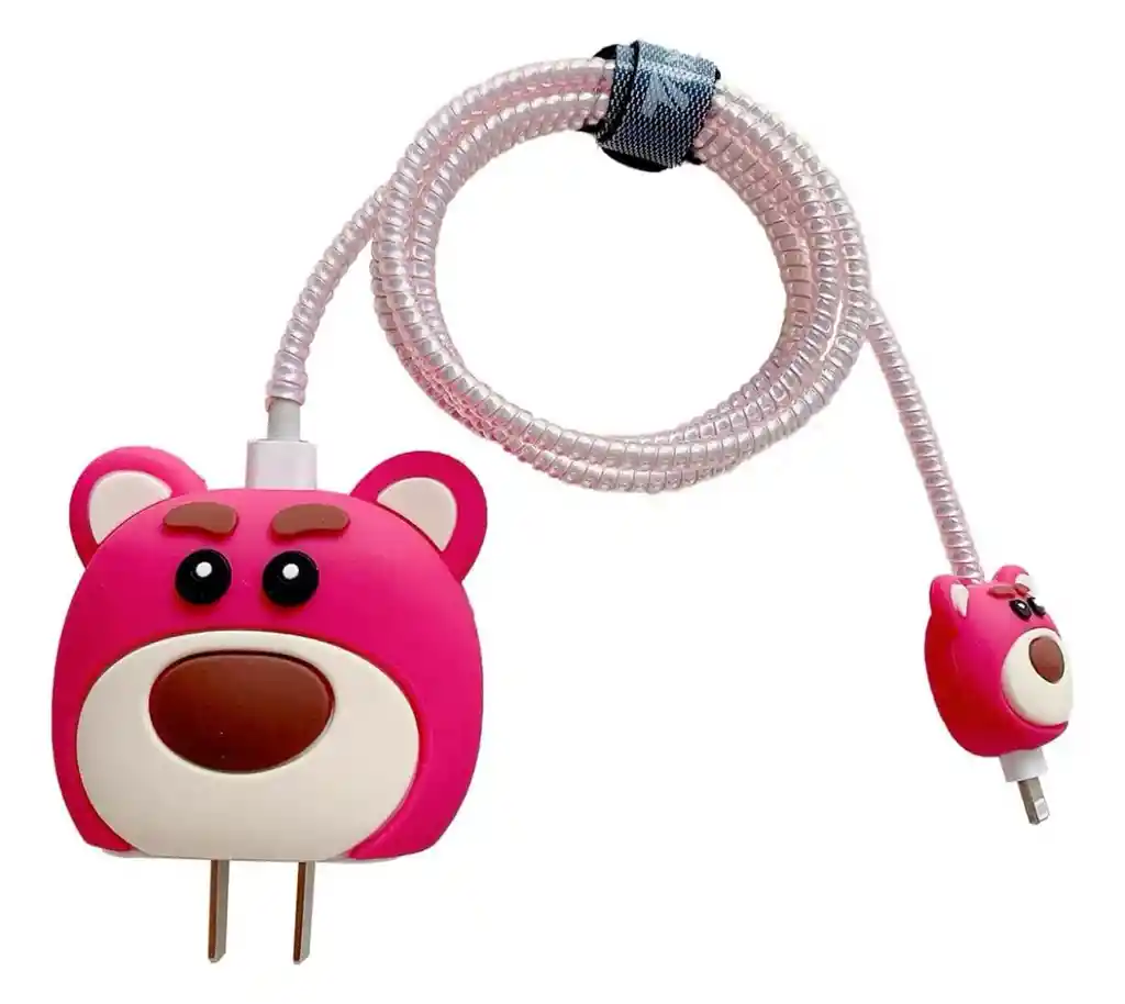 Estuche Protector Forro Cargador Para Iphone Cubo 20w