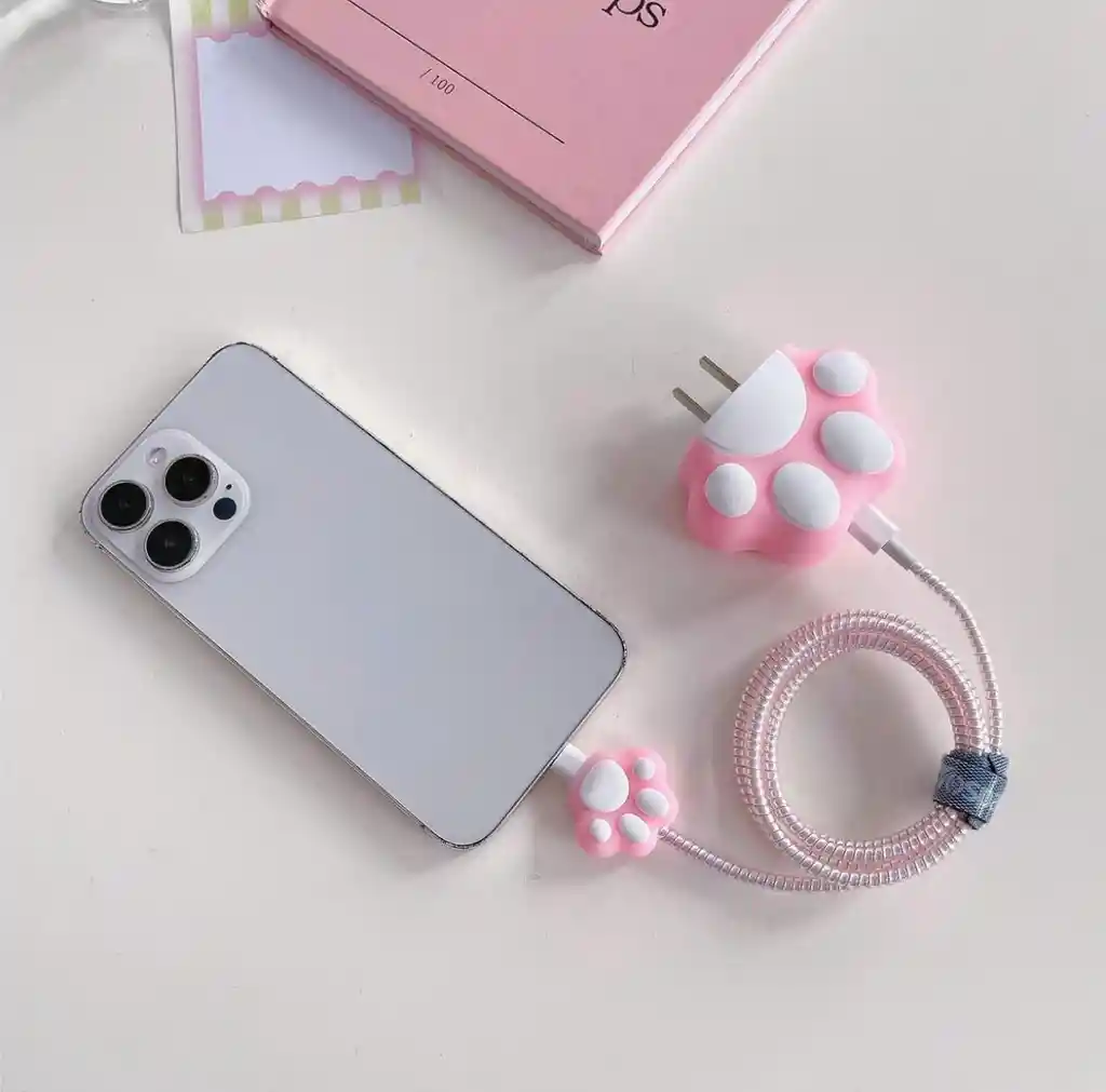 Estuche Protector Forro Cargador Para Iphone Cubo 20w