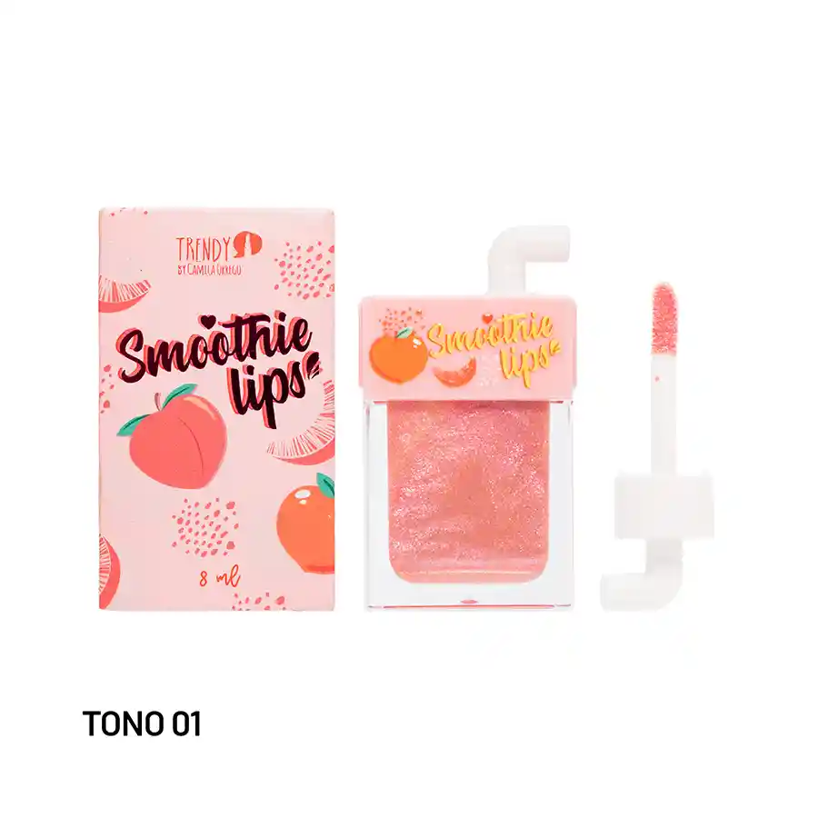 Brillo Voluminizador Trendy Smoothie Lips Ref Sl13 Tono 01