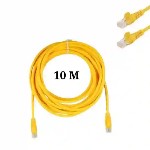 Cable Lan De Internet Cat5e 10 Metros Largo Cable Ethernet Utp 10mt