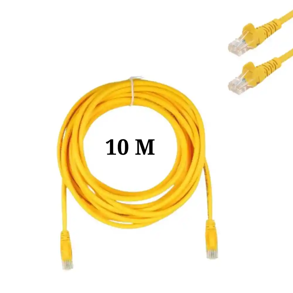Cable Lan De Internet Cat5e 10 Metros Largo Cable Ethernet Utp 10mt