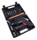 Destornillador Electrico Recargable + Estuche Accesorios