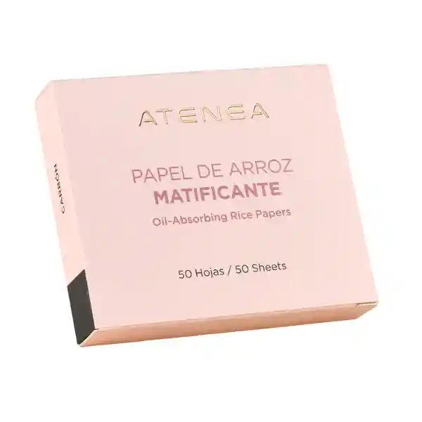 Papel De Arroz Matificante Atenea X 50 Hojas