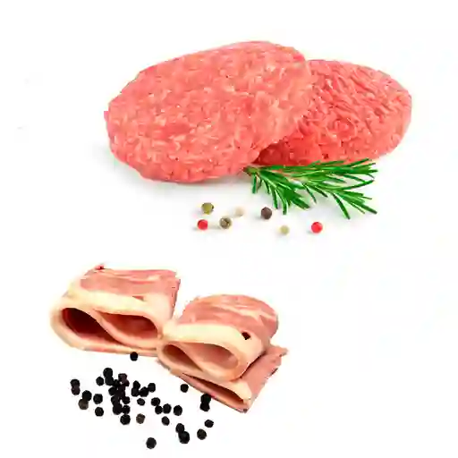 Combo Burguer Meat Box X8