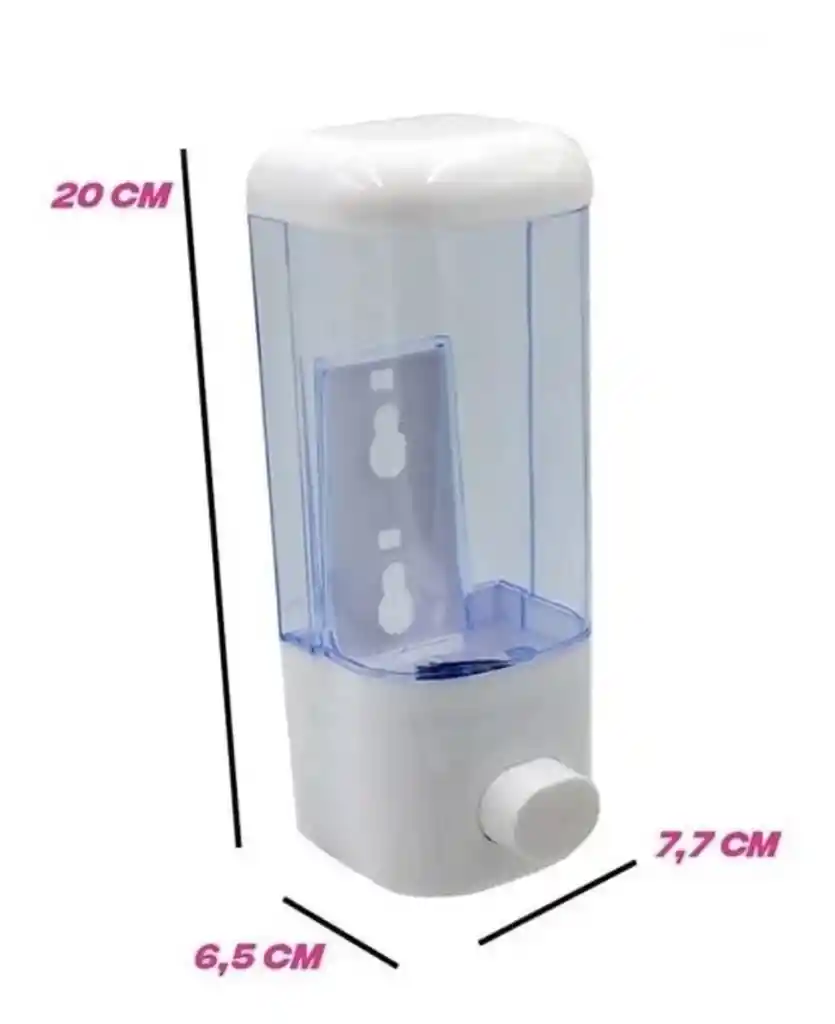 Dispensador De Jabón De Pared Dosificador Shampoo Anti Bacterial Baño