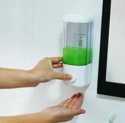 Dispensador De Jabón De Pared Dosificador Shampoo Anti Bacterial Baño