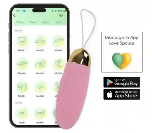 Huevo Vibrador Elenor Con App