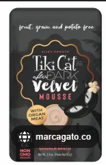 Tiki Cat After Dark Velvet Mousse - Pollo Y Carne En Caldo De Pollo - 80 Gr - Pouch