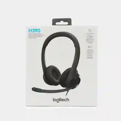 Diadema Logitech Puerto Usb