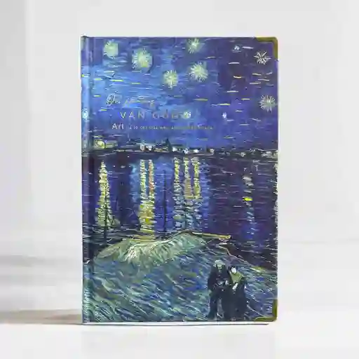 Agenda Premium Vintage Van Gogh Punta Bronce Ref 1