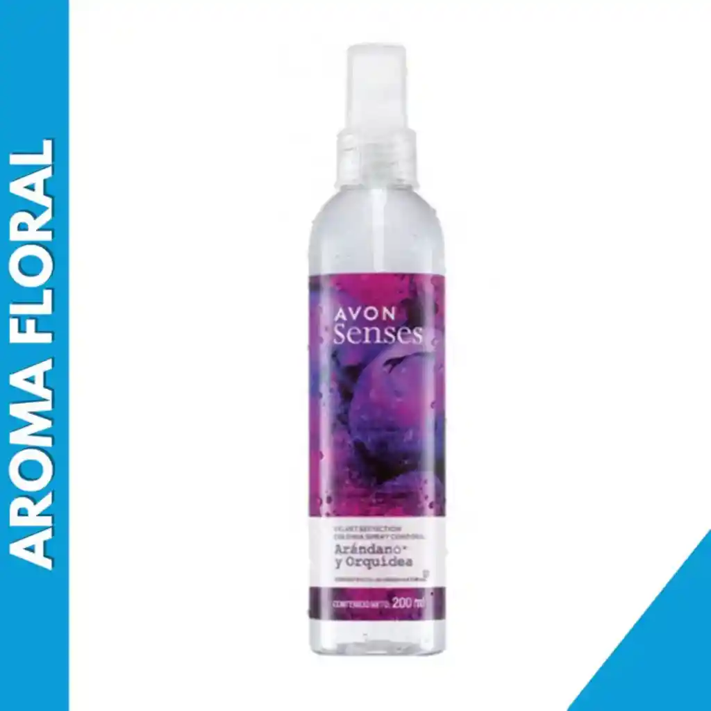 Colonia Spray Corporal Arandano Y Orquidea Avon Senses