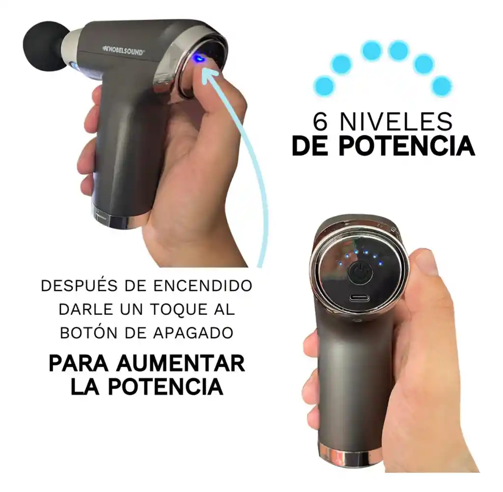 Masajeador Mini Nobelsound Modelo Nb2060