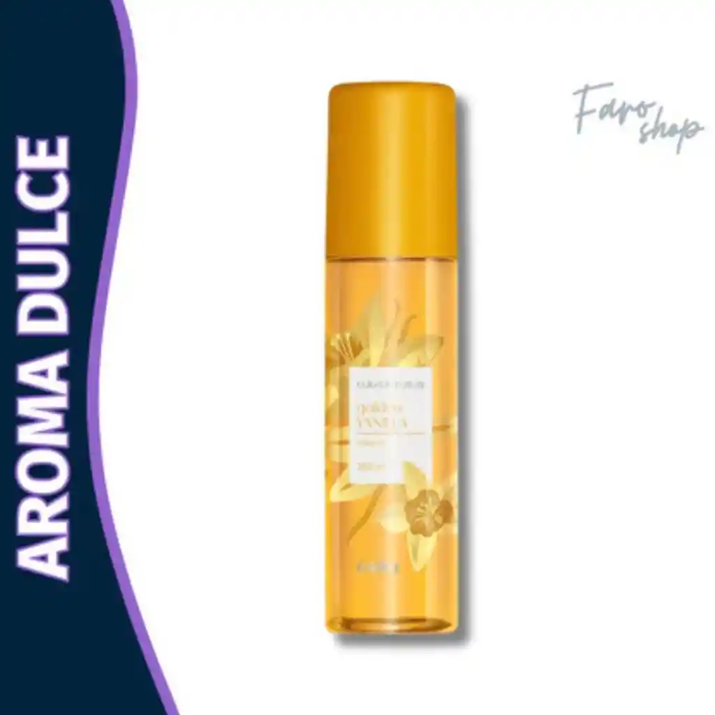 Colonia Colors In Nature Golden Vainilla, 200 Ml