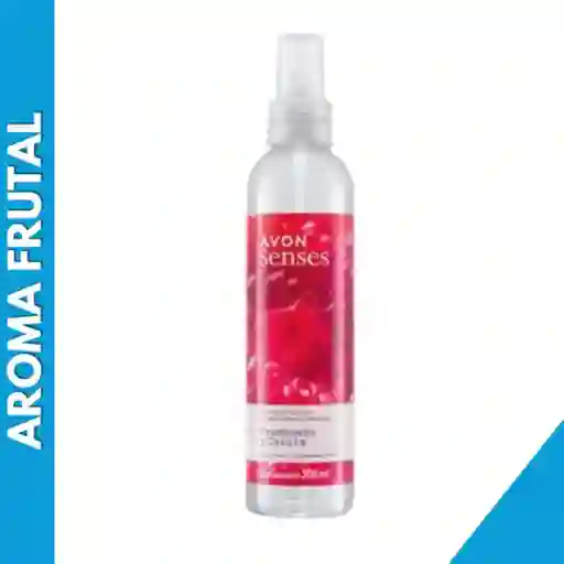 Colonia Spray Corporal Frambuesa Y Cassis Avon Senses