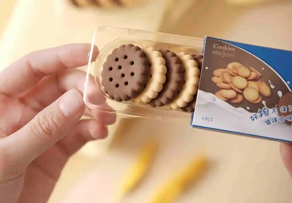 Caja De Galletas Borrador Cokies Milkchocolate