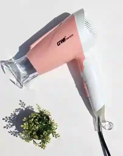 Secador De Pelo Rosado Portátil 1500w Gw-6510