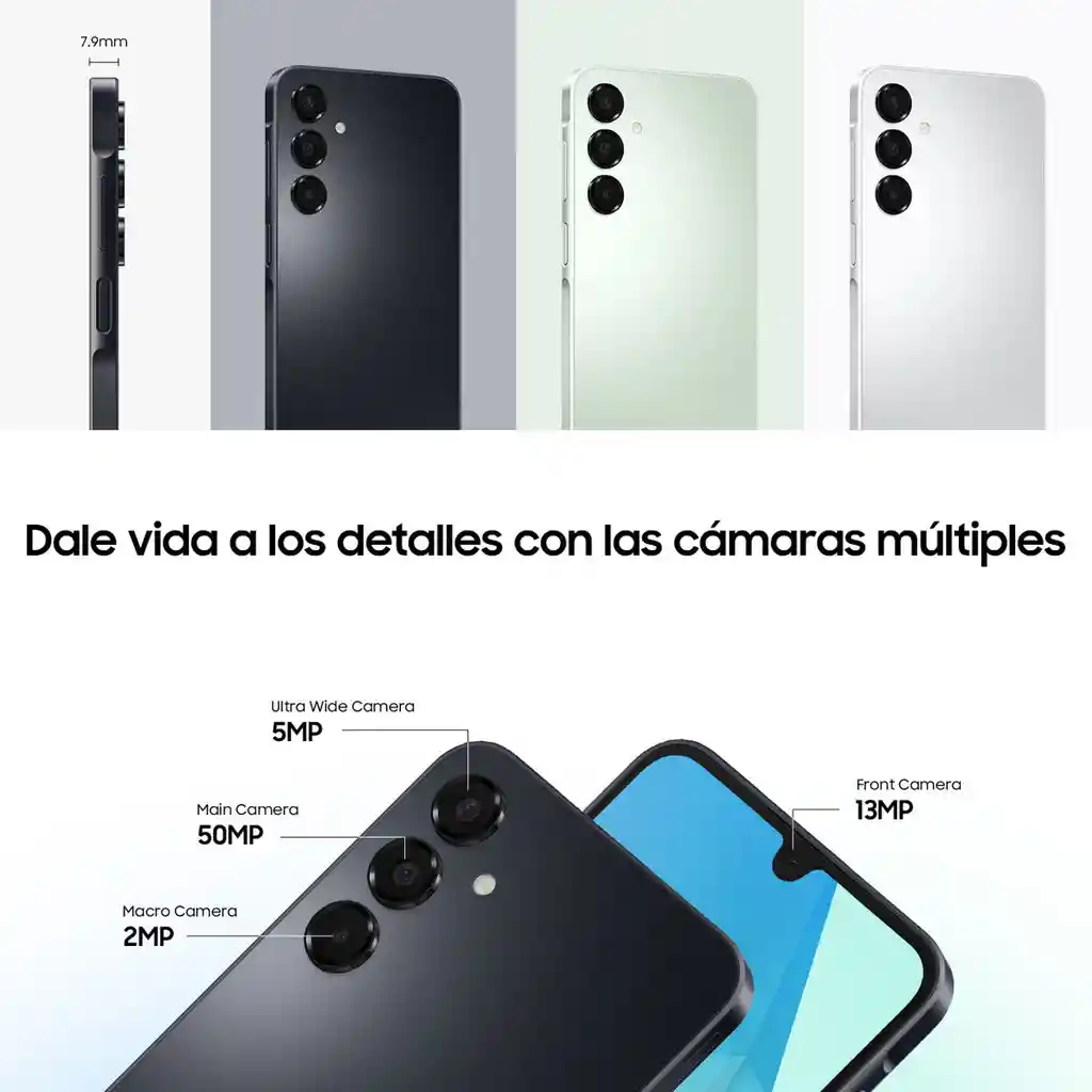 Celular Samsung Galaxy A16 4g Dual Sim 256gb /8gb Ip54, Negro