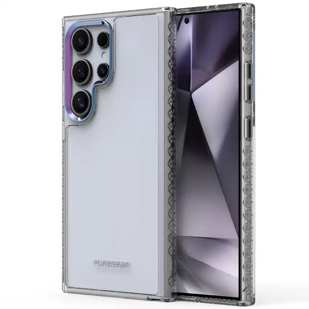 Protector Galaxy S24 Ultra Puregear Slim Shell Plus Iridescent