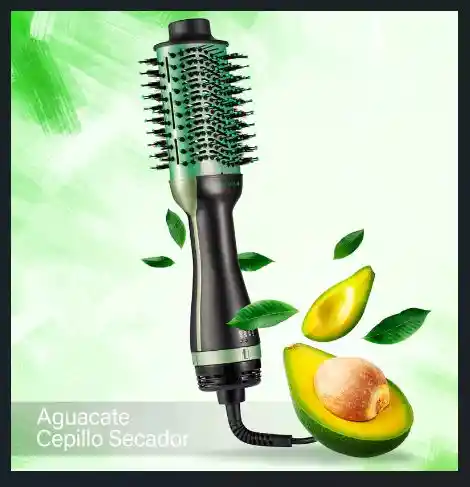 Combo Aguacate Ondas De Sirena Y Cepillo Secadora