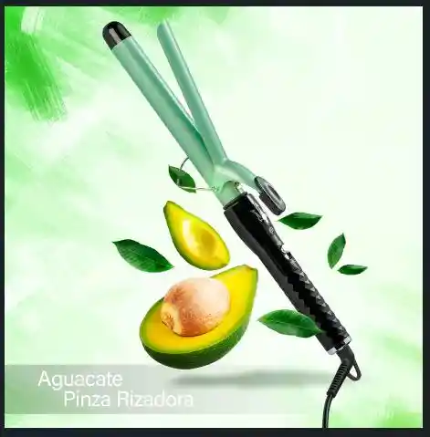 Combo Cepillo Secador + Pinza Rizadora Aguacate