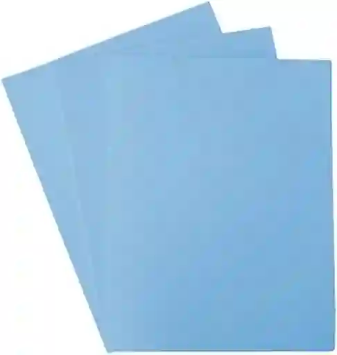 Fomy En 1/8 Color Azul Claro X2 Und