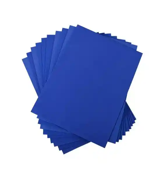 Fomy En 1/8 Color Azul Oscuro X2 Und