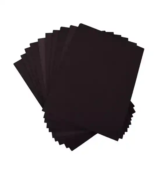 Fomy En 1/8 Color Negro X2 Und