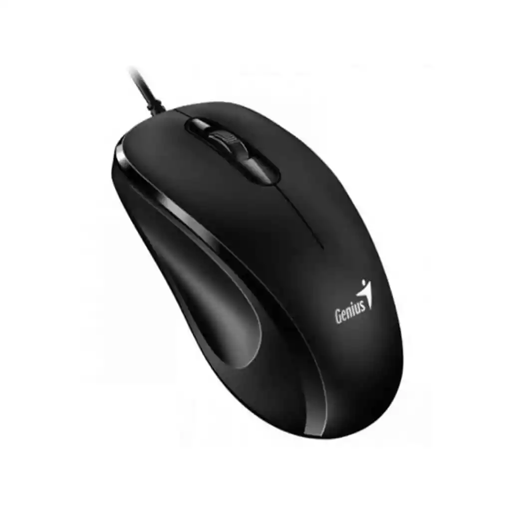 Mouse Genius Dx 101 Optico Usb Con Cable Color Negro